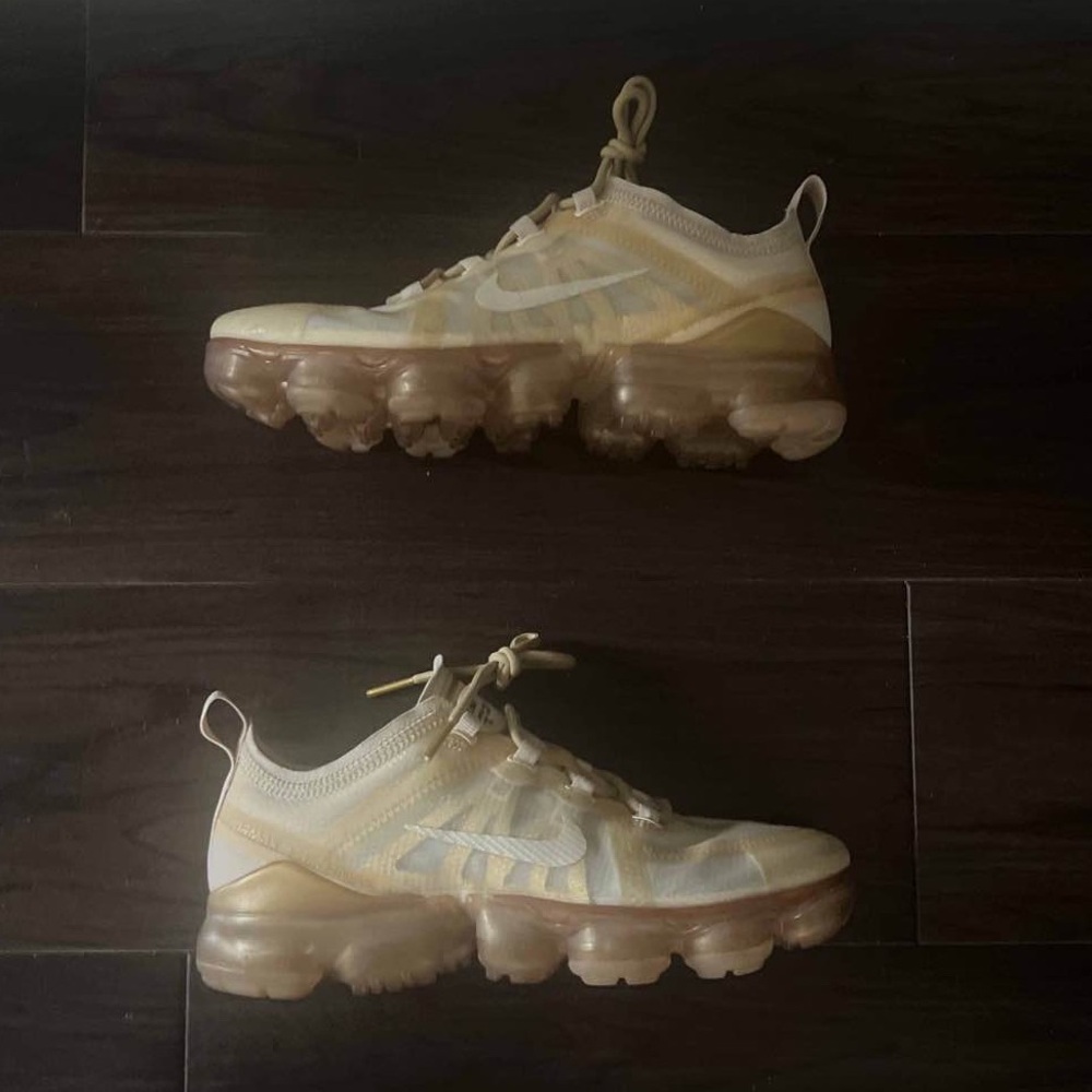 Nike Air Vapormax 2019 White/Gold 6.5